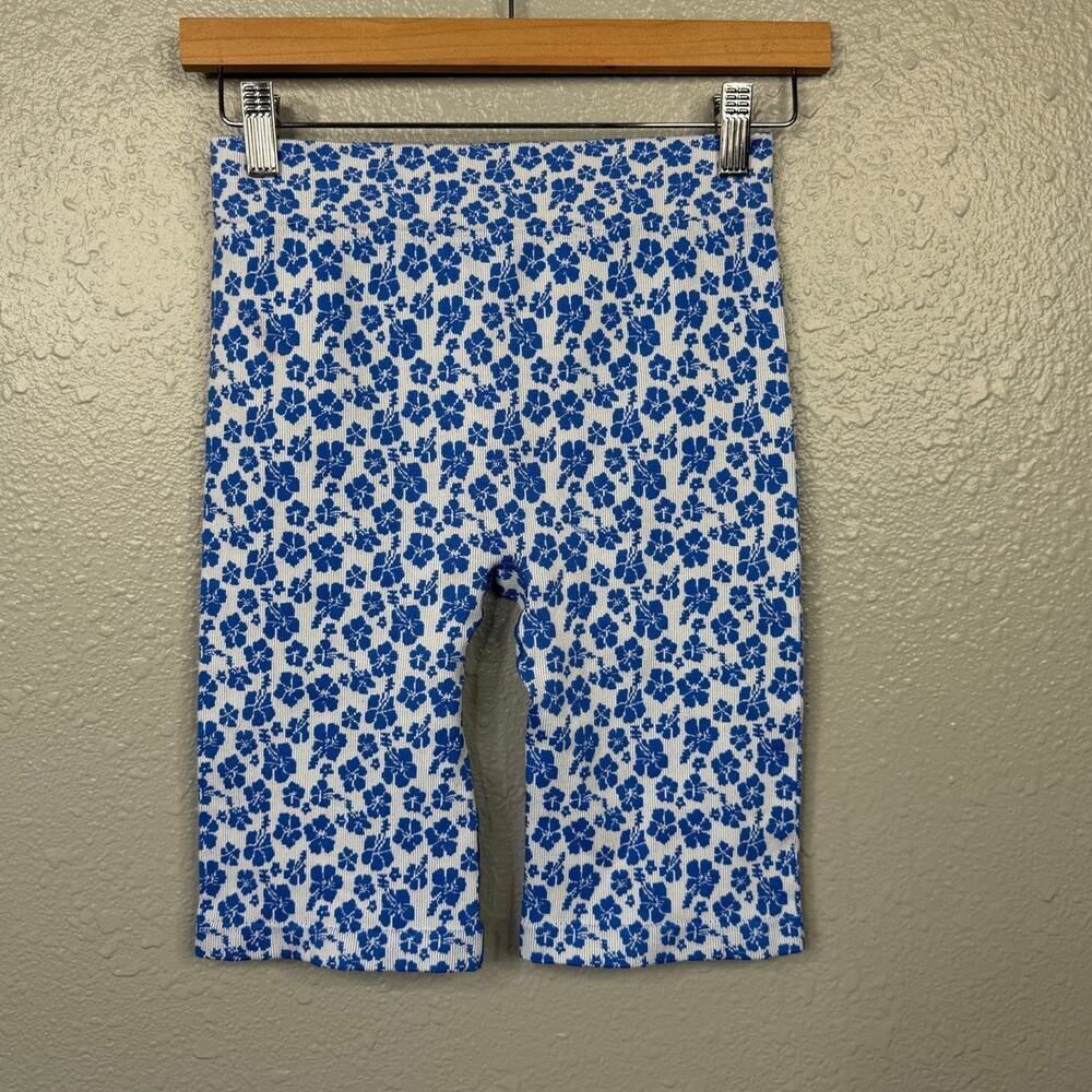 Women’s Biker Floral Shorts / Size-Medium